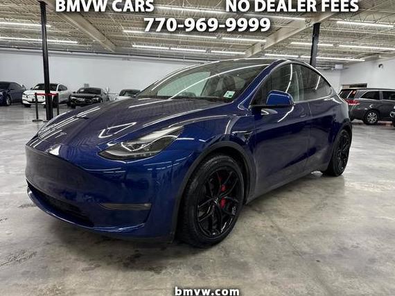 TESLA MODEL Y 2022 7SAYGDEF3NF547231 image
